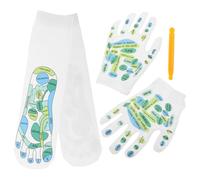 Artibetter Reflexology Foot Massage Socks for Women and Men with Acupressure Tools, Polyester Material, Exceptional Comfort, and English Instructions, for Relaxation and Improving Body
