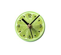 Artibetter Refrigerator Clock Refrigerator Magnets Fridge Magnetic Timer Clock Clock Refrigerator Silent Refrigerator Circle Wooden Message Clock Fashion
