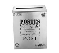 Artibetter Retro Mailbox for Home Decor Functional Letter Case Ornament and Stylish Photo Letter Box As Newspaper Case Ornament for Creating Vintage Look in Your Living Space