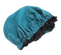 Artibetter Reusable Shower Cap Suitable for Hair Care Elastic Band Design for Women with Strong Elasticity and Wear Resistance, Satin and Polyester Material during Cooking and Making