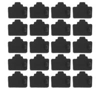 Artibetter Rj45 Ethernet Port Dust Covers Anti-dust Protection 60pcs Silicone Plug Caps Black with Easy Installation for Desktop Computer and Ethernet Jack for Office and Home Network