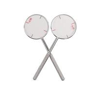 Artibetter Round Optical Cross Cylinder Lens Tool Set 0.25 and 0.5 Diopters Optical Instruments Kit for Precise Optometry Testing