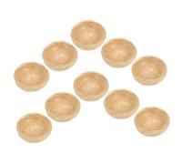 Artibetter Rustic Artificial Bird Nest 10 Pieces Simulation Bird Nests Handmade for Garden Craft and Easter Decorations
