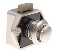 Artibetter Rv Push Button Latch Lock for Cupboard and Drawer Keyless Door Catch Lock for Motorhome and Caravan Accessories
