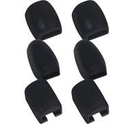 Artibetter Saxophone Black Silicone Side Key Covers 6pcs with Stable Installation and Easy to Store Features , Saxophone Side Key Protective Tool for Music Instrument Accessories
