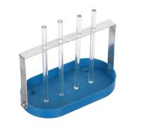Artibetter Science Experiment Capillary Set with Plastic Tubes and Support Rack, Teaching Instrument for Accurate Liquid Capillary Phenomena Demonstration in Classrooms