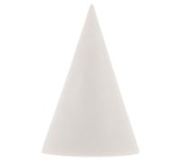 Artibetter Sculpture Sketch Practice Tool Cone Geometrical Gypsum Model for Drawing Practice Lightweight White for Painting and Visual Enjoyment and Home Decoration