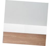 Artibetter Self-Adhesive PVC Baseboard Trim Flexible Skirting Board Sticker for Wall and Floor Corner Decoration Peel and Stick Molding for Home Skirting Doors Cabinets White Wood Grain