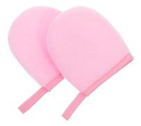 Artibetter Self Tanning Mitts 2Pcs Soft Velvet Lotion Gloves for Even Application of Tanning Oil and Sun Cream, Suitable for Quick Sunless Tan on Body and Fingers