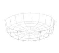 Artibetter Sign for Ceiling Light with Welded Mesh Edge Design Protective Cover White Iron Wire Guard Comprehensive and Easy Installation