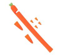 ARTIBETTER Silicone Case Cell Phone Stand Holder Carrot Pencil Cover Mobile Holder Pencil 1st Generation Case Device Stylus Pen Silicone Stylus Cap Second Generation First Generation