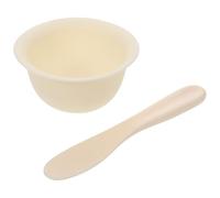 Artibetter Silicone Facial Mask Mixing Bowl with Applicator, Lightweight and Easy to Apply, DIY Face Mask Bowl for Home Skincare Use