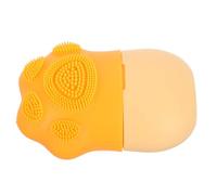 ARTIBETTER Silicone Ice Roller for Face Reusable Cube Roller for Eyes Relieves Headaches Reduces Puffiness and Eye Bags Orange Facial Care Tool