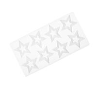 Artibetter Silicone Star Mold Easy to Clean and Efficient for Baking with Five-Star Shape and White Silicone Chocolate Mold for Baking Candy Cake Decorations