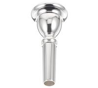 Artibetter Silver-plated Euphonium Mouthpiece Replacement Copper Musical Instrument Part for Smooth Tone and Loud Sound Performance