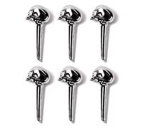 Artibetter Skull Guitar Bridge Pins Set for Martin Yamaha Fender Taylor Standard Acoustic Guitar Replacement Part