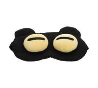 ARTIBETTER Sleep Eye Mask Eye Cover Black Polyester Light-Blocking Sleep Mask for Home Long-Distance Flights the Light