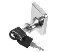 ARTIBETTER Sliding Glass Door Lock with Key for Chest Freezer Wear-Resistant Steel Security Lock for Ice Cream Freezer Display Case Anti-Theft Sliding Door for Refrigerator Cabinets