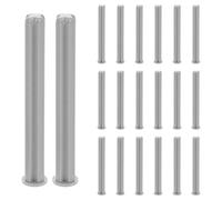 Artibetter Small Particle Building Block Accessory 1x5 Cross Axle Part Light Grey, Replacement Shaft for Technical Building Bricks, Stem Educational Suitable and DIY Projects