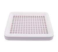 Artibetter Small Pet Cage Supply Potty Pad Holder Bunny Trainer Toilet Rectangular Plastic No Odor Prevents Pet's Feet from Scratched Assorted Color Suitable for Office and Kitchen