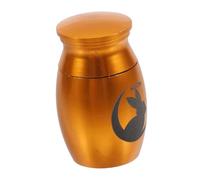 Artibetter Small Rabbit Cremation Urn for Pet Ashes Secure Closure Keepsake Memorial Jar Elegant Compact Design for Dogs Cats and Small Animals Pet Ashes Container