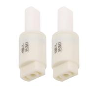 Artibetter Soft Close Toilet Seat Dampers with Easy Installation 2pcs Plastic Slow Descent Cushioning Buffers for Toilet Seat and Bidet for Home Bathroom Repairs