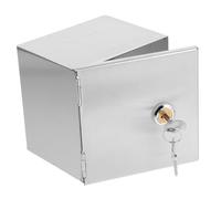 ARTIBETTER Stainless Steel Lockable Outlet for Type Wall Switches Heavy Duty Weatherproof Electrical Protector with Antitheft Design for Outdoor and Industrial Use