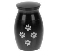 Artibetter Stainless Steel Pet Cinerary Jar for Ashes with Corrosion Resistance and Small Portable Design, Chic Smooth Lines and Bright Shiny Appearance, Memorial Urn for People Who Lost