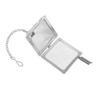 ARTIBETTER Stainless Steel Pyramid Spice Infuser Tea Filter with Hook Chain Multipurpose Loose Leaf Strainer for Brewing Tea Spices Seasonings and Traditional Medicine Mesh