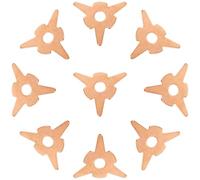 Artibetter Star Shaped Dent Puller Rings 50pcs Iron Panel Pulling Washers for Automotive Body Panel Repair Machine and Car Dent Restoration