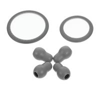 ARTIBETTER Stethoscope Ear Tips Replacement Parts with Silicone Gourd Shape for Comfortable and Portable Use, Suitable for Cardiology Accessories and Diaphragm Cover in Diagnostics