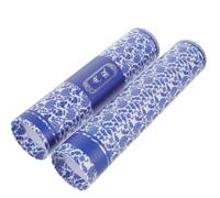 Artibetter Sturdy Paper Material Scroll Storage Tube Elegant Brocade Packaging for of Valuable Collections, Accommodating Multiple Scroll Sizes, for Home Art