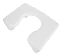 Artibetter Sturdy Toilet Step Stool with Non-slip Surface and Sturdy Pp Material, Simple Shape White Bathroom Footstool for Families, for Improving Toilet Posture and Comfort