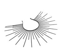 Artibetter Sunburst Spike Crown with Unique Design Plastic Material Halloween Headband Fits Snugly and Versatile for Women for Rave Party and Halloween Costume Accessories