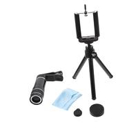 Artibetter Telephoto Lens Tripod and Eyecup for Smartphones Clip Camera Lens for Easy Photography Compatible All Mobile Devices for Capturing Distant Subjects Random Color