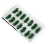 Artibetter Terrain Vegetation Model Static Grass Tufts Miniature Artificial Grass Cluster for Tabletop Gaming Scenery Garden Decor