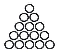 ARTIBETTER Thick Ponytail Holders 20Pcs Elastic Hair Ties for Boys and Sturdy Rubber Bands for Daily Use