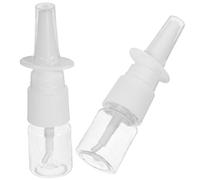 Artibetter Thickened 5ml Nasal Spray Bottles Pet Plastic Fine Mist Refillable Containers 20pcs for Travel and Outdoor Nasal Care