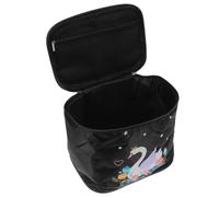 Artibetter Toiletry Bag Portable Handle Waterproof Travel Foldable Large Storage Capacity and, Lightweight Polyester Cosmetic Organizer for Travel Accessories and Nail Art Products