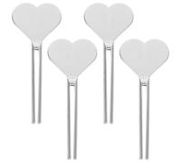 ARTIBETTER Toothpaste Tube Squeezer Roller Easy and Waste Reduction Tool 4pcs Stainless Steel for Lotion and Toothpaste for Home and Travel Use