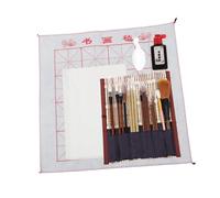 Artibetter Traditional Kanji Brush Pen Set for Beginners and Artists Portable Lightweight Calligraphy Drawing Brush Pens for School Writing and Chinese Painting Xuan