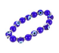 Artibetter Trendy Wrist Jewelry with Comfortable Wear and Versatile Use Blue Glass Beaded Evil Eye Bracelet for Women Suitable for Occasions and Parties