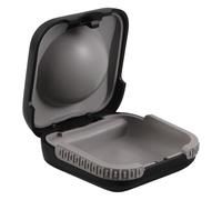 Artibetter Ultralightweight Hearing Aid Storage Box with Impact Resistance and Shockproof Design, Compact Abs and Rubber Case Suitable for Travel and Home Use, Portable Device Organizer