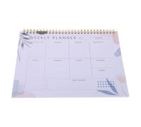 ARTIBETTER Undated Weekly Planner Notepad with Spiral Binder and Easy Tear-off Sheets, Paper Material for Flexible Space Utilization, for Home and Office Planning