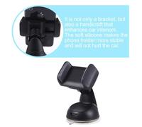 Artibetter Universal Car Dashboard Phone Holder Multipurpose Car Phone Holder for Secure 360 Degree Rotation for Enhanced Driving Experience and Interior Decoration Black Grey