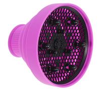 ARTIBETTER Universal Hair Dryer Diffuser Attachment Purple Foldable Blow Dryer Nozzle for Curly Hair Styling Tool