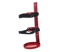 Artibetter Universal Iron Hanging Fire Extinguisher Bracket Easy Wall Mounted Compatible with Fire Extinguisher Cars, Camper Vans, Trucks, 14.17 x 5.59 x 5.59 Inches