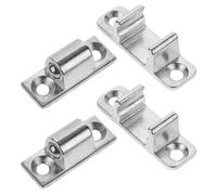 Artibetter Universal Range Hood Panel Fasteners 4-Pack Metal Latches for Kitchen Hood Panel Replacement Easy Diy Installation Compatible with Multiple Brands