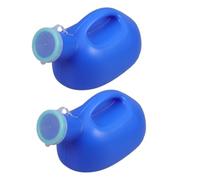 Artibetter Urinal Clean Men Bottles Portable with 2pcs Screw-on Bottle Lids, 2000ml Plastic Set, Easy to Pp Material, Spill Proof Travel and Portable for Camping