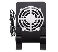 Artibetter USB Device Holder Portable Foldable, Cooler Stand and Gaming Console for Radiator Fan, Black, Compact Cellphone Tablet for Travel and Desk Use
